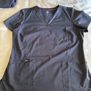 Healing Hands Purple Label Scrub Top